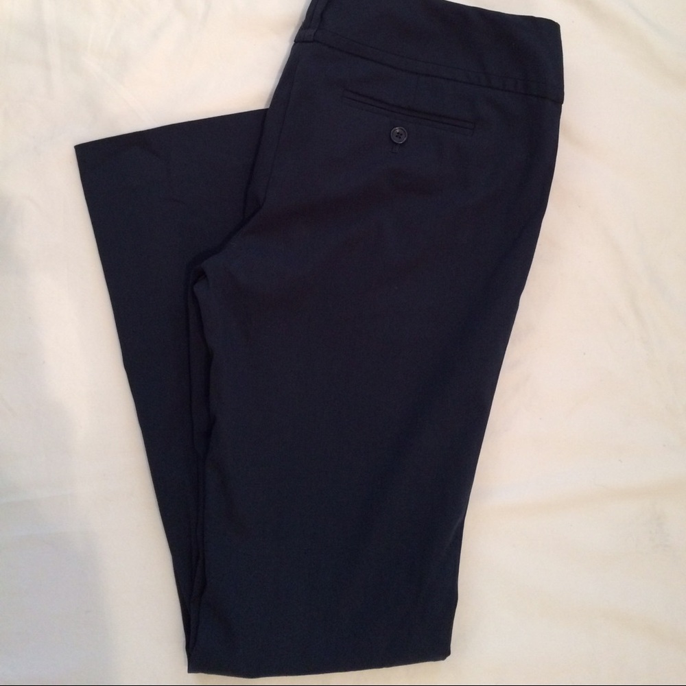 The Limited Navy Exact Stretch Pants